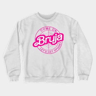 Bruja Barbie Cute Halloween Design for Women Crewneck Sweatshirt